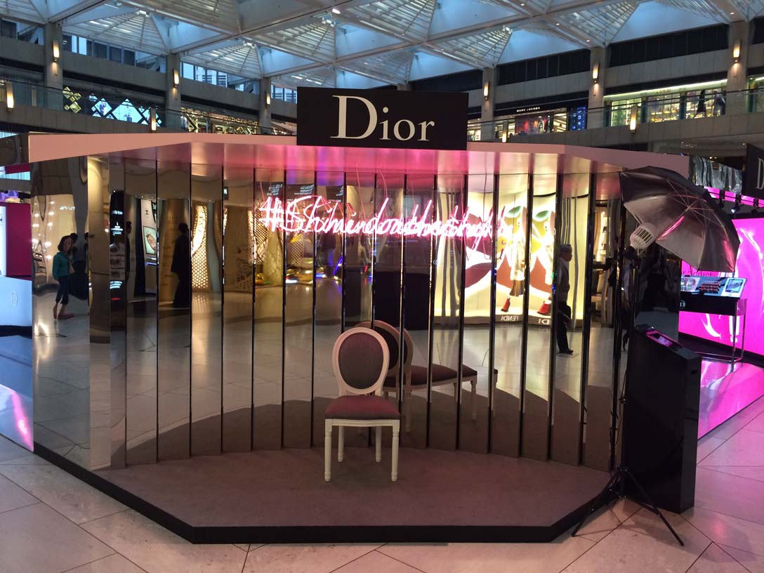 Dior Addict - Interactive experience at Landmark