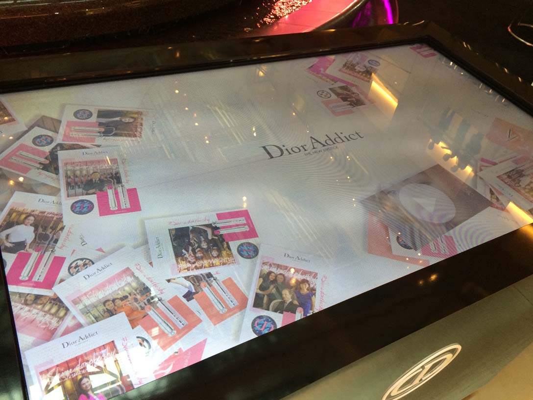 Dior Addict - Interactive experience at Landmark